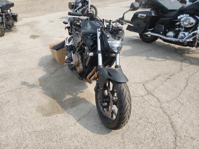 Salvage cars for sale from Copart Elgin, IL: 2016 Honda CB500 F