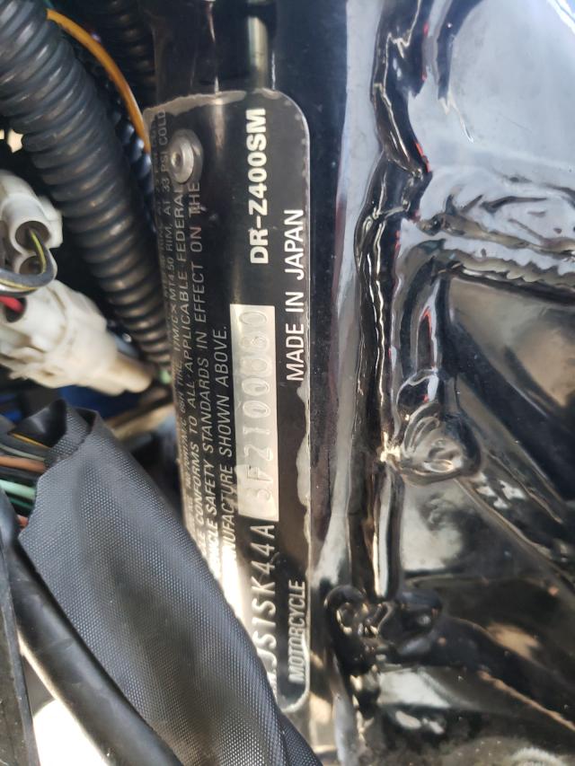 2015 SUZUKI DR-Z400 JS1SK44A3F2100680