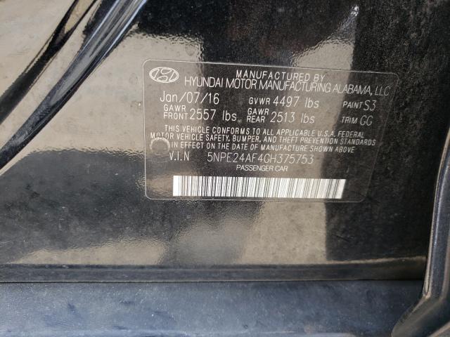 2016 HYUNDAI SONOTA 5NPE24AF4GH375753