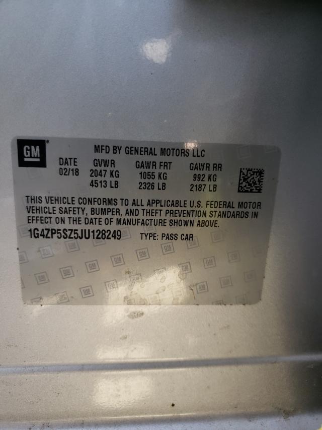 2018 BUICK LACROSSE E 1G4ZP5SZ5JU128249