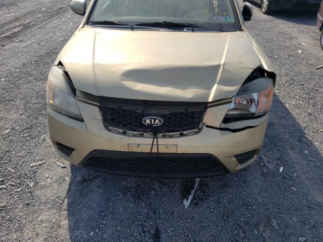 2011 KIA RIO BASE KNADH4A35B6928622