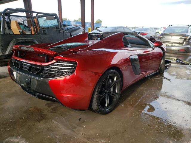 2015 MCLAREN AUTOMOTIVE 650S SPIDE SBM11FAA8FW004760