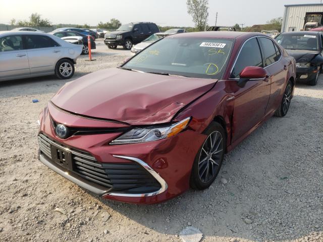2021 TOYOTA CAMRY XLE 4T1F31AK3MU554862