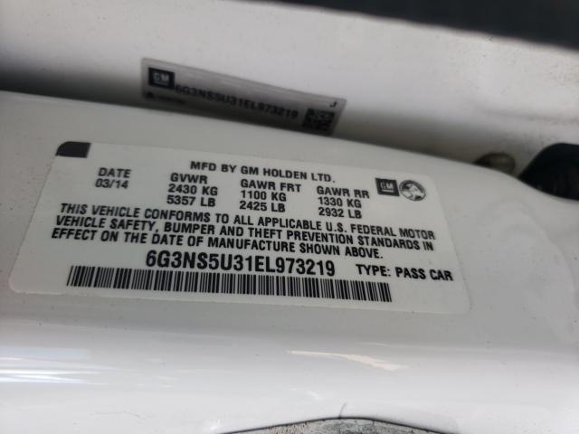 2014 CHEVROLET CAPRICE PO 6G3NS5U31EL973219
