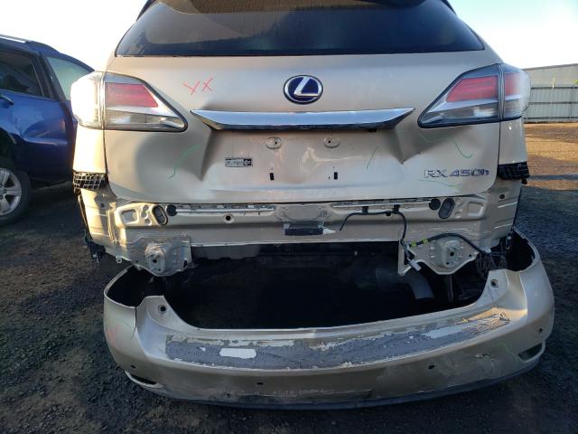 2013 LEXUS RX 450 JTJBC1BA8D2063902