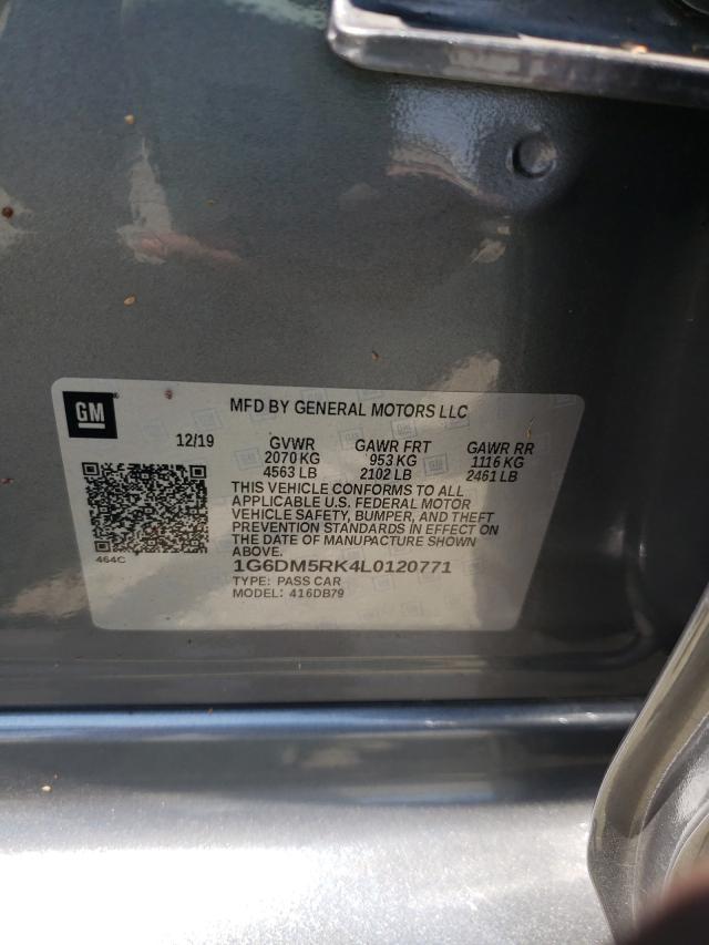 2020 CADILLAC CT5 LUXURY 1G6DM5RK4L0120771