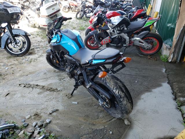 2019 YAMAHA MT07 JYARM27E8KA004007