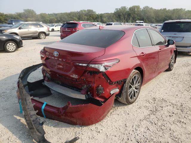 2021 TOYOTA CAMRY XLE 4T1F31AK3MU554862