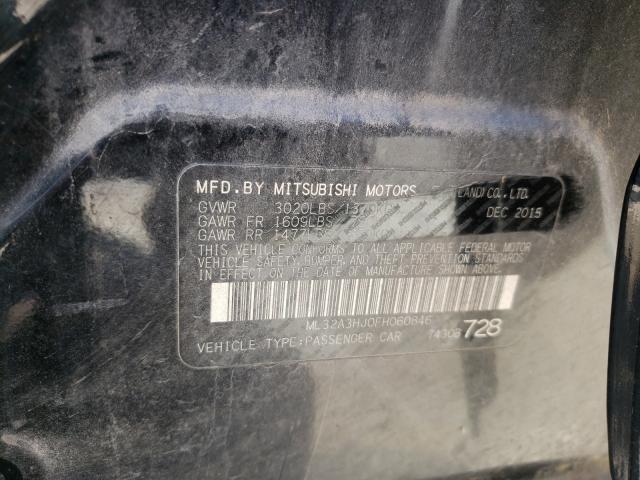 2015 MITSUBISHI MIRAGE DE ML32A3HJ0FH060846