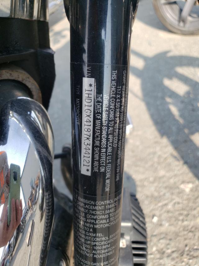 2007 HARLEY-DAVIDSON FXDBI 1HD1GX4187K344121