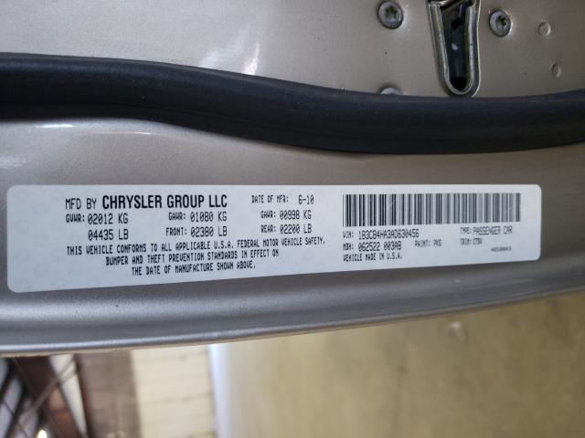 2010 DODGE CALIBER SX 1B3CB4HA3AD630456