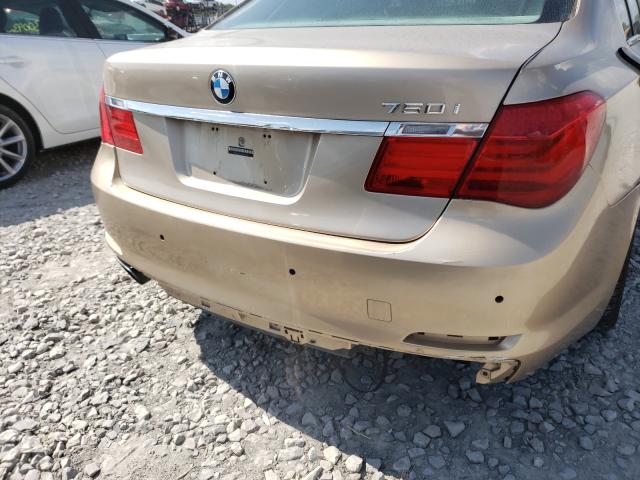 2010 BMW 750 I XDRI WBAKC6C53AC393404