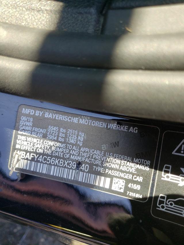 2019 BMW M850XI WBAFY4C56KBX39640