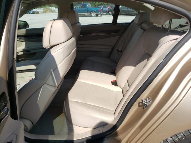 2010 BMW 750 I XDRI WBAKC6C53AC393404