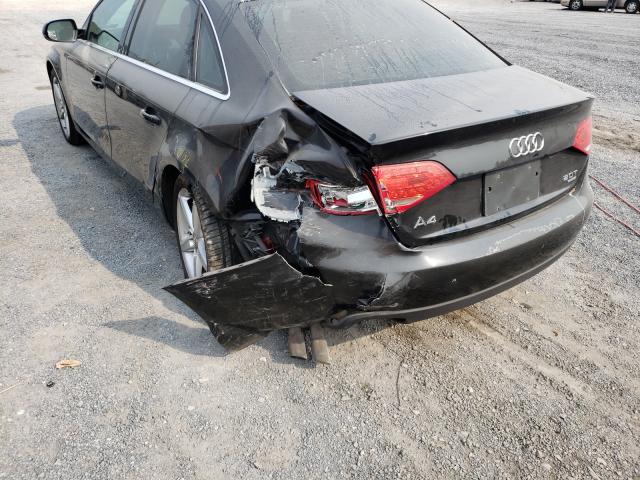 2010 AUDI A4 WAUKFAFL8AN041315