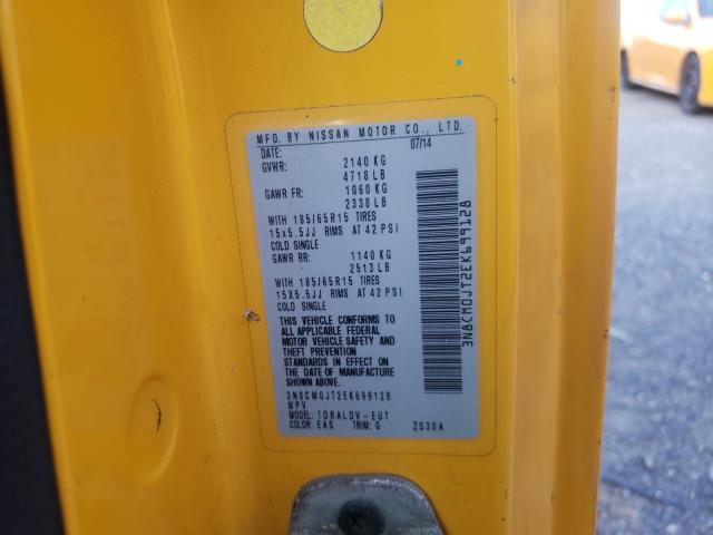 2014 NISSAN NV200 TAXI 3N8CM0JT2EK699128