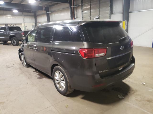 2016 KIA SEDONA EX KNDMC5C15G6184322