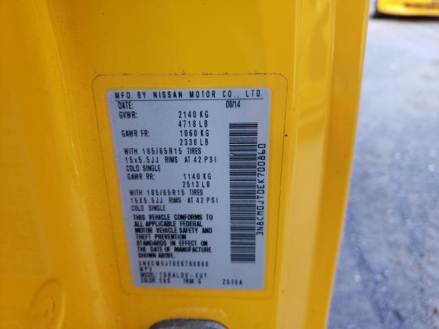 2014 NISSAN NV200 TAXI 3N8CM0JT0EK700860