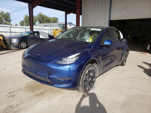 2020 TESLA MODEL Y 5YJYGDEF5LF022942