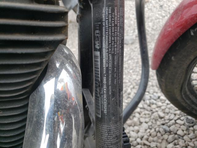 2012 HARLEY-DAVIDSON FXDB DYNA 1HD1GX418CC335293