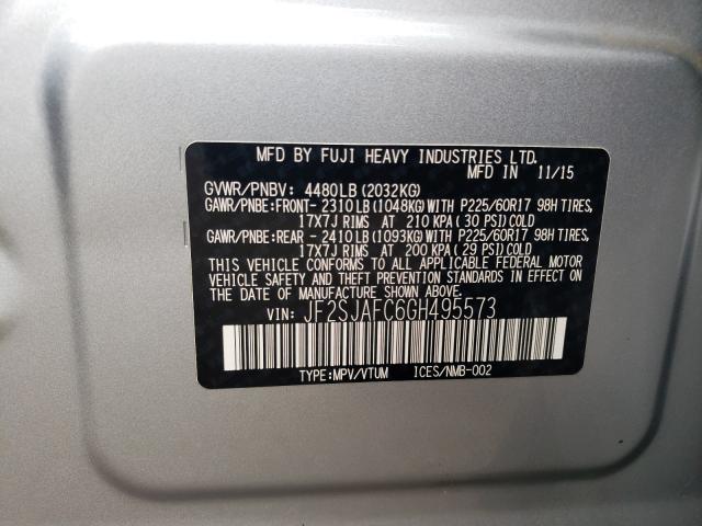 JF2SJAFC6GH495573 Subaru Forester