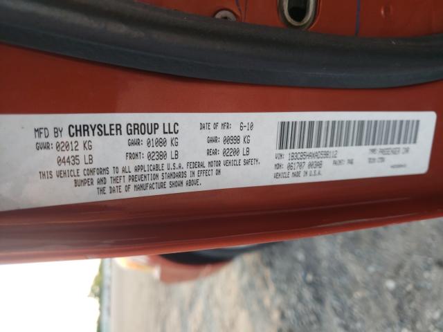 2010 DODGE CALIBER HE 1B3CB5HAXAD598112