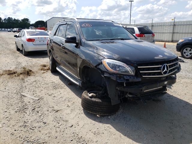 Salvage cars for sale from Copart Lumberton, NC: 2014 Mercedes-Benz ML 350 4matic