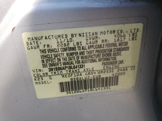 2011 NISSAN SENTRA SE- 3N1BB6AP1BL641331