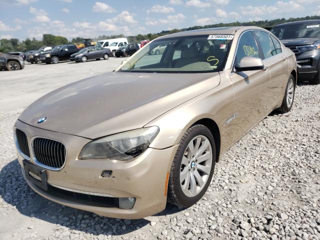 2010 BMW 750 I XDRI WBAKC6C53AC393404