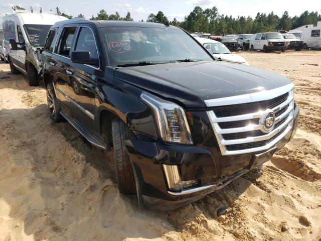 Salvage cars for sale at Gaston, SC auction: 2015 Cadillac Escalade L