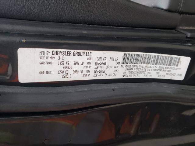 2011 DODGE DURANGO CR 1D4SD4GT2BC592736