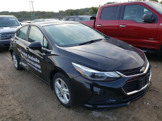 Salvage cars for sale from Copart Madison, WI: 2017 Chevrolet Cruze LT