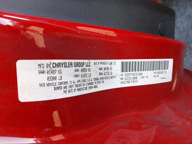 2013 FIAT 500 ABARTH 3C3CFFFH2DT613648