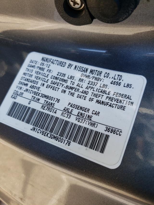 2013 INFINITI G37 JOURNE JN1CV6EK3DM900176