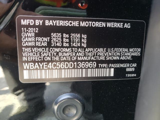 2013 BMW 740 LI WBAYE4C56DD136969