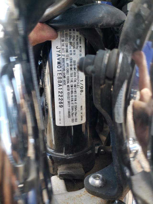 2008 YAMAHA XVS650 A JYAVM01E88A122269