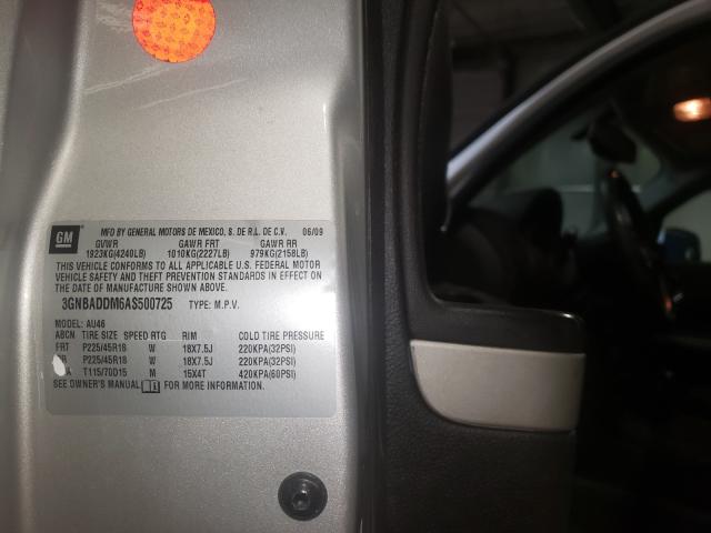 2010 CHEVROLET HHR SS 3GNBADDM6AS500725