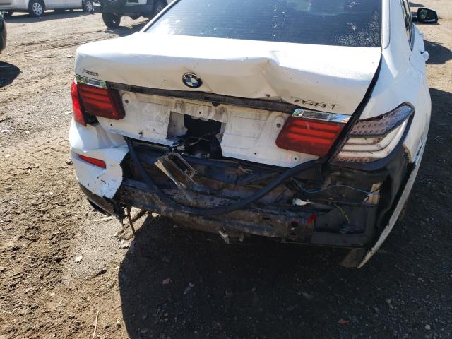 2014 BMW 750 WBAYB6C59ED224498