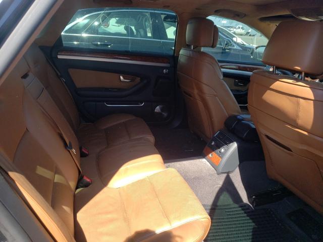 2010 AUDI A8 QUATTRO WAURVAFA2AN007337