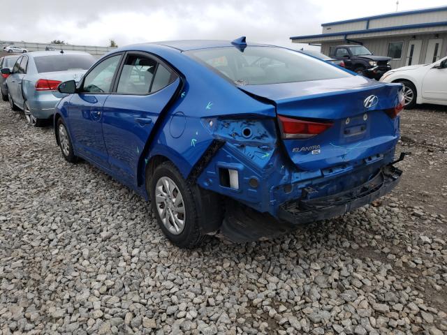 2017 HONDA ELANTRA KMHD74LF6HU076312