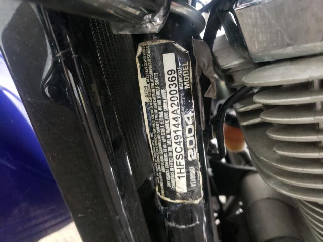 2004 HONDA VTX1800 R 1HFSC49144A200369