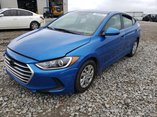 2017 HONDA ELANTRA KMHD74LF6HU076312