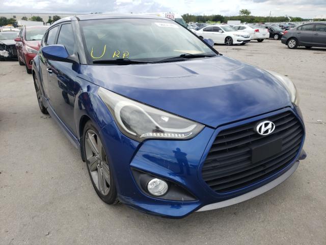  HYUNDAI VELOSTER 2015 Синий
