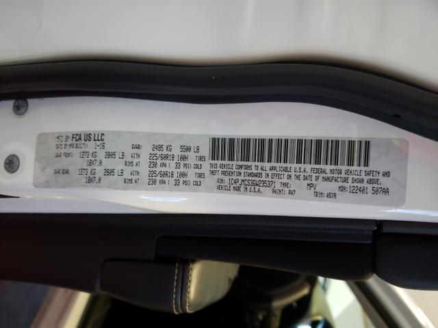 2016 JEEP CHEROKEE 1C4PJMCS3GW235371