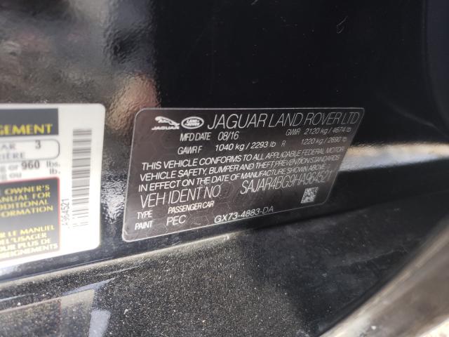 2017 JAGUAR XE SAJAR4BG9HA964521