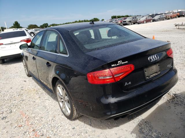 2014 AUDI A4 PRESTIG WAUKFAFL4EN007331