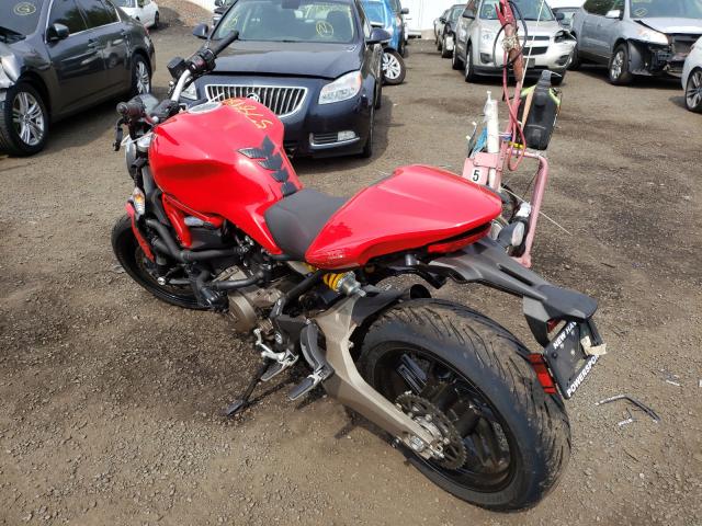 2017 DUCATI MONSTER 82 ZDM1RBTS0HB024709