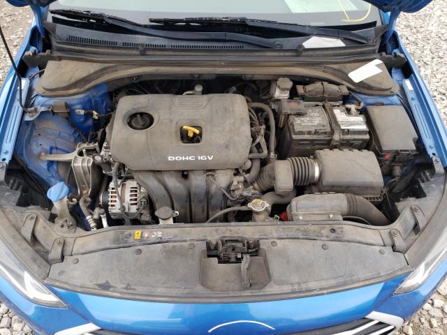 2017 HONDA ELANTRA KMHD74LF6HU076312