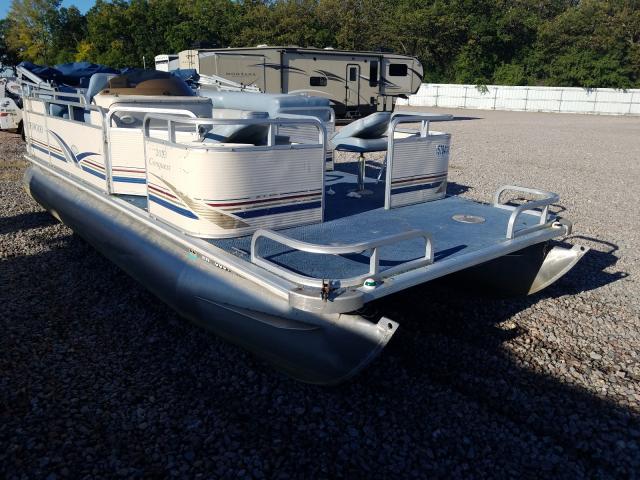 Salvage boats for sale at Avon, MN auction: 2001 Northwood Pontoon