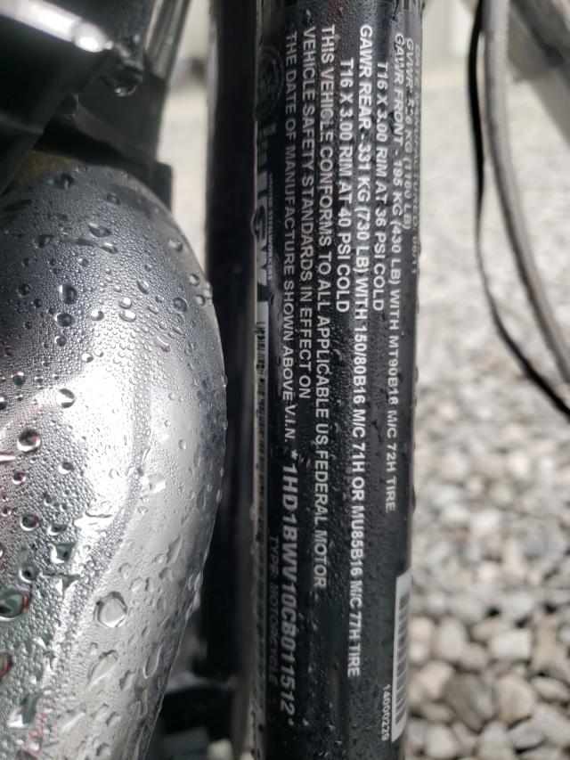 2012 HARLEY-DAVIDSON FLSTC HERI 1HD1BWV10CB011512